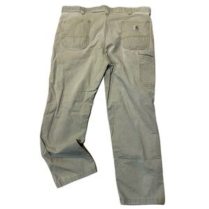 Carhartt Khaki pants canvas denim size‎ 42/30
Relaxed fit straight leg